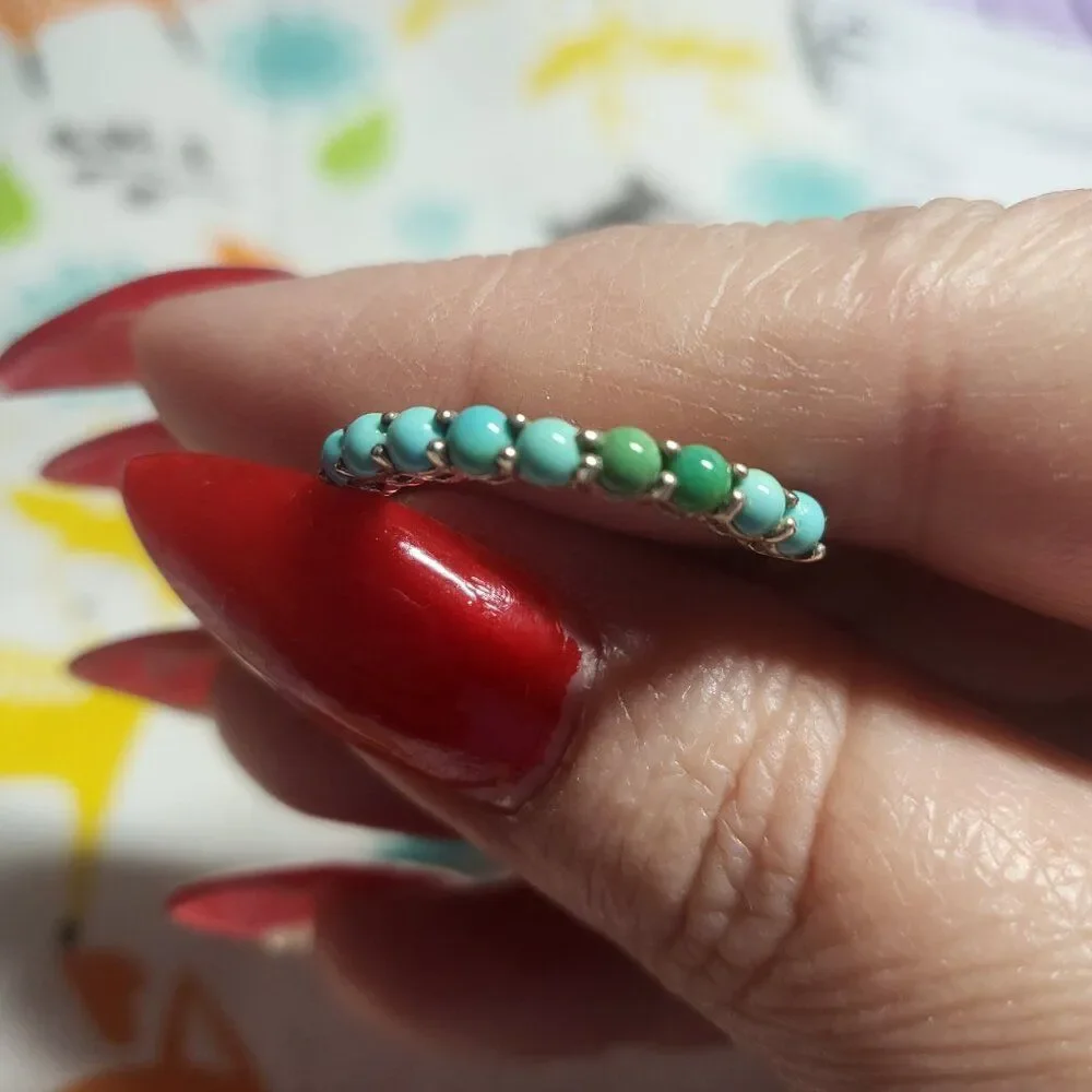 Sonoran Blue Turquoise Sterling Silver Ring